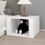 Mesita de noche madera contrachapada blanco 57x55x36 cm de vidaXL, Mesitas de noche - Ref: Foro24-816552, Precio: 41,12 €, De...