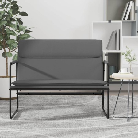 Gray synthetic leather bench 100x64x80 cm by vidaXL, Banks - Ref: Foro24-351369, Price: 83,50 €, Discount: %