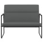 Banco de cuero sintético gris 100x64x80 cm de vidaXL, Bancos - Ref: Foro24-351369, Precio: 83,50 €, Descuento: %