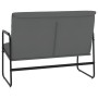 Gray synthetic leather bench 100x64x80 cm by vidaXL, Banks - Ref: Foro24-351369, Price: 83,50 €, Discount: %