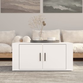 Mesa de centro madera contrachapada blanco 80x50x36 cm de vidaXL, Mesas de centro - Ref: Foro24-816512, Precio: 41,02 €, Desc...