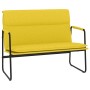 Banco de tela amarillo claro 100x64x80 cm de vidaXL, Bancos - Ref: Foro24-351359, Precio: 58,73 €, Descuento: %