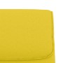 Banco de tela amarillo claro 100x64x80 cm de vidaXL, Bancos - Ref: Foro24-351359, Precio: 58,73 €, Descuento: %