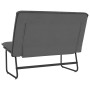 Gray synthetic leather bench 100x75x76 cm by vidaXL, Banks - Ref: Foro24-351339, Price: 77,90 €, Discount: %