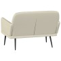 Cream-colored synthetic leather sofa 107x80x81 cm by vidaXL, Banks - Ref: Foro24-351399, Price: 99,46 €, Discount: %