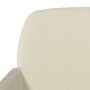 Banco de cuero sintético color crema 107x80x81 cm de vidaXL, Bancos - Ref: Foro24-351399, Precio: 99,46 €, Descuento: %