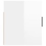 Mueble para TV de pared blanco brillante 100x34,5x40 cm de vidaXL, Muebles TV - Ref: Foro24-816634, Precio: 70,79 €, Descuent...