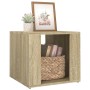 Mesita de noche madera contrachapada roble Sonoma 41x40x36 cm de vidaXL, Mesitas de noche - Ref: Foro24-816547, Precio: 34,99...