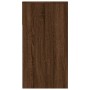 Mesa consola madera contrachapada roble marrón 100x39x75 cm de vidaXL, Mesas - Ref: Foro24-816783, Precio: 63,97 €, Descuento: %