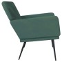 Banco de terciopelo verde oscuro 108x79x79 cm de vidaXL, Bancos - Ref: Foro24-351384, Precio: 112,30 €, Descuento: %