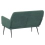 Banco de terciopelo verde oscuro 108x79x79 cm de vidaXL, Bancos - Ref: Foro24-351384, Precio: 112,30 €, Descuento: %