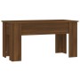 Mesa de centro madera contrachapada roble marrón 101x49x52 cm de vidaXL, Mesas de centro - Ref: Foro24-819280, Precio: 70,25 ...