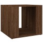 Mesita de noche madera contrachapada roble marrón 41x40x36 cm de vidaXL, Mesitas de noche - Ref: Foro24-816551, Precio: 34,07...