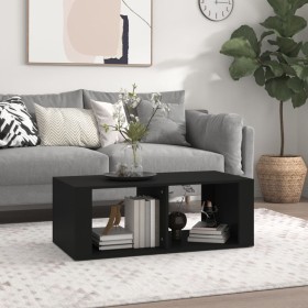 Black plywood coffee table 100x50x36 cm by vidaXL, Coffee table - Ref: Foro24-816521, Price: 52,66 €, Discount: %