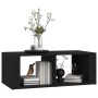 Mesa de centro madera contrachapada negro 100x50x36 cm de vidaXL, Mesas de centro - Ref: Foro24-816521, Precio: 52,56 €, Desc...