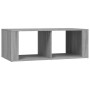 Mesa de centro madera contrachapada gris Sonoma 100x50x36 cm de vidaXL, Mesas de centro - Ref: Foro24-816526, Precio: 43,27 €...