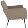 Banco de cuero sintético color capuchino 107x80x81 cm de vidaXL, Bancos - Ref: Foro24-351403, Precio: 81,02 €, Descuento: %