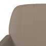 Banco de cuero sintético color capuchino 107x80x81 cm de vidaXL, Bancos - Ref: Foro24-351403, Precio: 81,02 €, Descuento: %