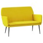 Banco de terciopelo amarillo 108x79x79 cm de vidaXL, Bancos - Ref: Foro24-351388, Precio: 90,99 €, Descuento: %