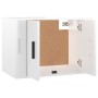 Glänzend weißer TV-Wandschrank 57x34,5x40 cm von vidaXL, TV-Möbel - Ref: Foro24-816618, Preis: 30,40 €, Rabatt: %