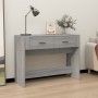 Sonoma gray plywood console table 100x39x75 cm by vidaXL, Tables - Ref: Foro24-816782, Price: 70,34 €, Discount: %