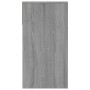 Mesa consola madera contrachapada gris Sonoma 100x39x75 cm de vidaXL, Mesas - Ref: Foro24-816782, Precio: 70,34 €, Descuento: %