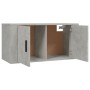 Wall-mounted TV stand in concrete gray, 80x34.5x40 cm by vidaXL, TV Furniture - Ref: Foro24-816628, Price: 49,28 €, Discount: %