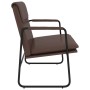 Brown synthetic leather bench 100x64x80 cm by vidaXL, Banks - Ref: Foro24-351368, Price: 61,43 €, Discount: %