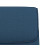 Banco de tela azul 100x64x80 cm de vidaXL, Bancos - Ref: Foro24-351358, Precio: 65,28 €, Descuento: %