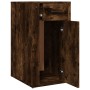 Smoked oak plywood desk cabinet 40x49x75 cm by vidaXL, Closets and storage - Ref: Foro24-816797, Price: 56,54 €, Discount: %