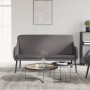 Gray synthetic leather bench 110x76x80 cm by vidaXL, Banks - Ref: Foro24-351433, Price: 95,88 €, Discount: %