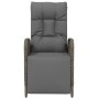 Reclining garden chairs with cushions 2 pcs PE rattan gray by vidaXL, Garden chairs - Ref: Foro24-319891, Price: 302,89 €, Di...