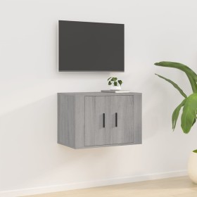 Sonoma gray wall-mounted TV cabinet 57x34.5x40 cm by vidaXL, TV Furniture - Ref: Foro24-816622, Price: 44,98 €, Discount: %