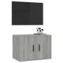 Sonoma gray wall-mounted TV cabinet 57x34.5x40 cm by vidaXL, TV Furniture - Ref: Foro24-816622, Price: 46,40 €, Discount: %