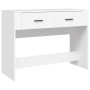 Mesa consola de madera contrachapada blanco 100x39x75 cm de vidaXL, Mesas - Ref: Foro24-816776, Precio: 66,51 €, Descuento: %