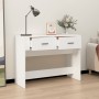 Mesa consola de madera contrachapada blanco 100x39x75 cm de vidaXL, Mesas - Ref: Foro24-816776, Precio: 66,51 €, Descuento: %