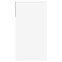 Mesa consola de madera contrachapada blanco 100x39x75 cm de vidaXL, Mesas - Ref: Foro24-816776, Precio: 66,51 €, Descuento: %