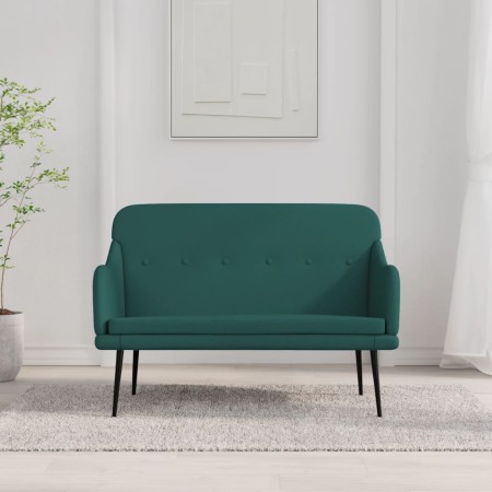 Dark green fabric bench 110x76x80 cm by vidaXL, Banks - Ref: Foro24-351487, Price: 114,41 €, Discount: %