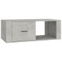 Mesa de centro madera contrachapada gris hormigón 100x50,5x35cm de vidaXL, Mesas de centro - Ref: Foro24-816540, Precio: 74,9...