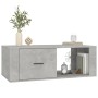 Mesa de centro madera contrachapada gris hormigón 100x50,5x35cm de vidaXL, Mesas de centro - Ref: Foro24-816540, Precio: 74,9...