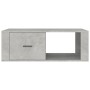 Mesa de centro madera contrachapada gris hormigón 100x50,5x35cm de vidaXL, Mesas de centro - Ref: Foro24-816540, Precio: 74,9...