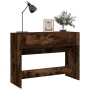 Mesa consola madera contrachapada roble ahumado 100x39x75 cm de vidaXL, Mesas - Ref: Foro24-816781, Precio: 59,68 €, Descuent...