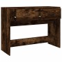 Mesa consola madera contrachapada roble ahumado 100x39x75 cm de vidaXL, Mesas - Ref: Foro24-816781, Precio: 59,68 €, Descuent...