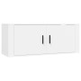 Mueble para TV de pared blanco 100x34,5x40 cm de vidaXL, Muebles TV - Ref: Foro24-816632, Precio: 66,67 €, Descuento: %