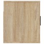 Sonoma oak wall-mounted TV cabinet 80x34.5x40 cm by vidaXL, TV Furniture - Ref: Foro24-816627, Price: 65,35 €, Discount: %