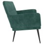 Banco de terciopelo verde oscuro 108x79x79 cm de vidaXL, Bancos - Ref: Foro24-351416, Precio: 147,12 €, Descuento: %