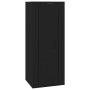 Black wall TV cabinet 40x34.5x100 cm by vidaXL, TV Furniture - Ref: Foro24-816681, Price: 55,99 €, Discount: %