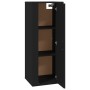 Black wall TV cabinet 40x34.5x100 cm by vidaXL, TV Furniture - Ref: Foro24-816681, Price: 55,99 €, Discount: %