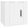 Wall TV furniture 2 pcs white 40x34.5x40 cm by vidaXL, TV Furniture - Ref: Foro24-816641, Price: 36,92 €, Discount: %