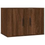 Wall-mounted TV stand in brown oak, 57x34.5x40 cm by vidaXL, TV Furniture - Ref: Foro24-816623, Price: 51,22 €, Discount: %